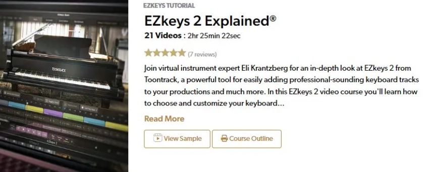 EZkeys 2 视频课程概述-荻酷网